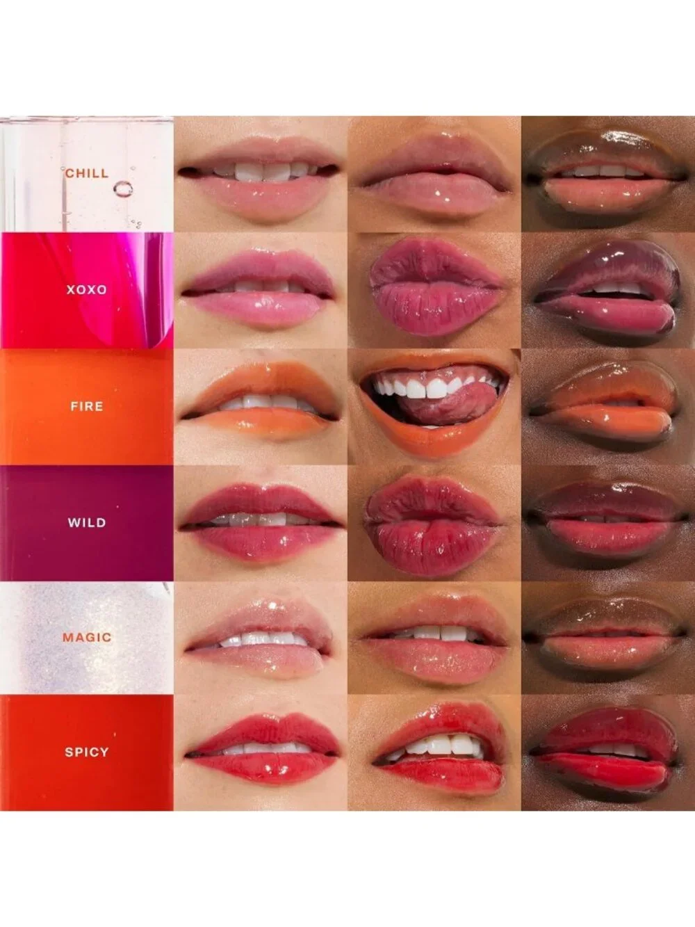 Hydrating Shimmery Lip Gloss Jelly - Non-Sticky High-Shine Balm for Sensitive